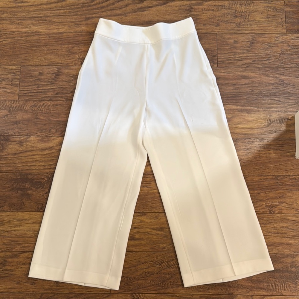 Zara White Pants